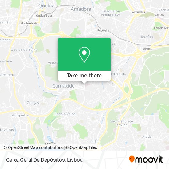 Caixa Geral De Depósitos map