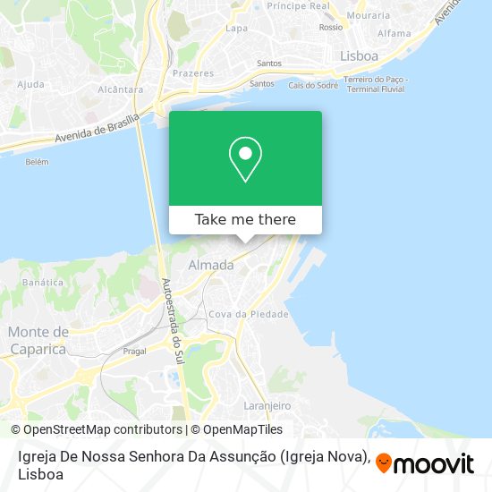 Igreja De Nossa Senhora Da Assunção (Igreja Nova) map