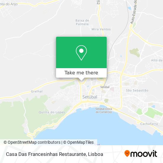 Casa Das Francesinhas Restaurante map
