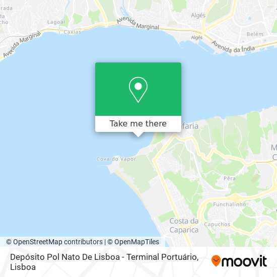 Depósito Pol Nato De Lisboa - Terminal Portuário map