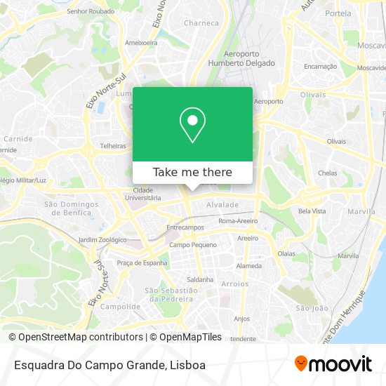 Esquadra Do Campo Grande map