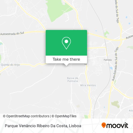 Parque Venâncio Ribeiro Da Costa map