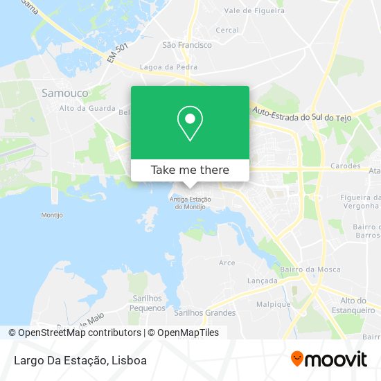 Largo Da Estação map