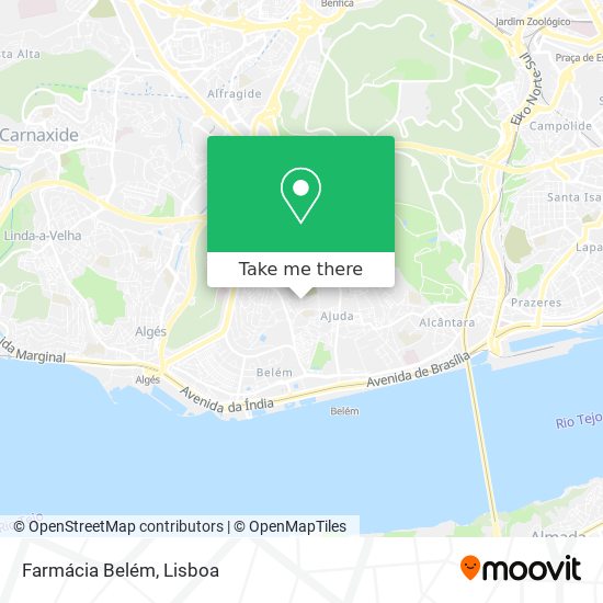 Farmácia Belém map
