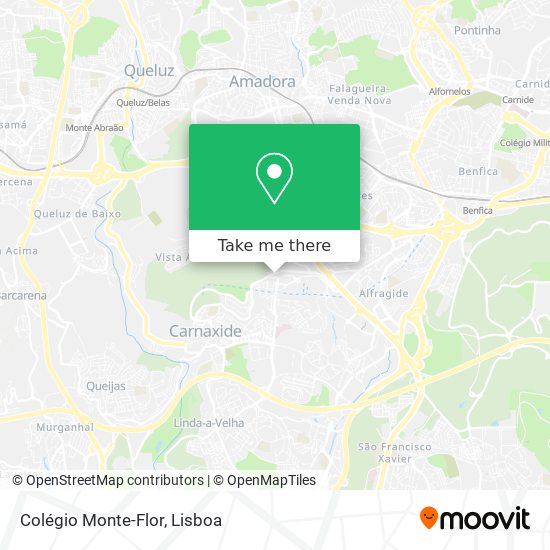 Colégio Monte-Flor mapa