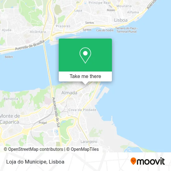 Loja do Municipe map