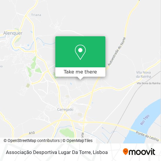 Associação Desportiva Lugar Da Torre mapa