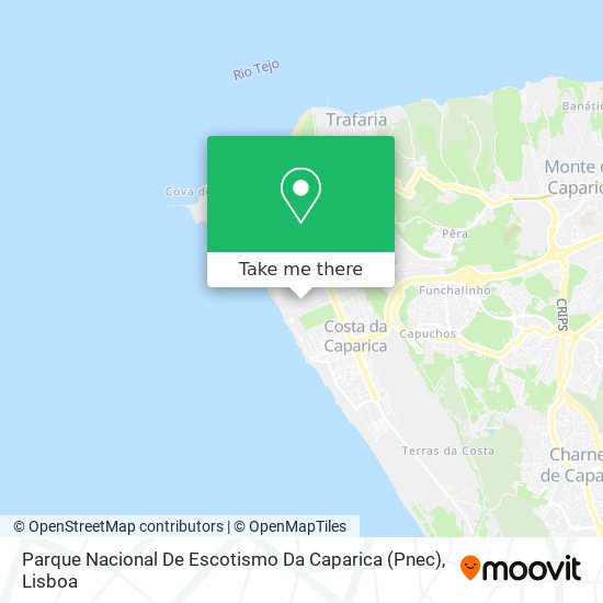Parque Nacional De Escotismo Da Caparica (Pnec) map