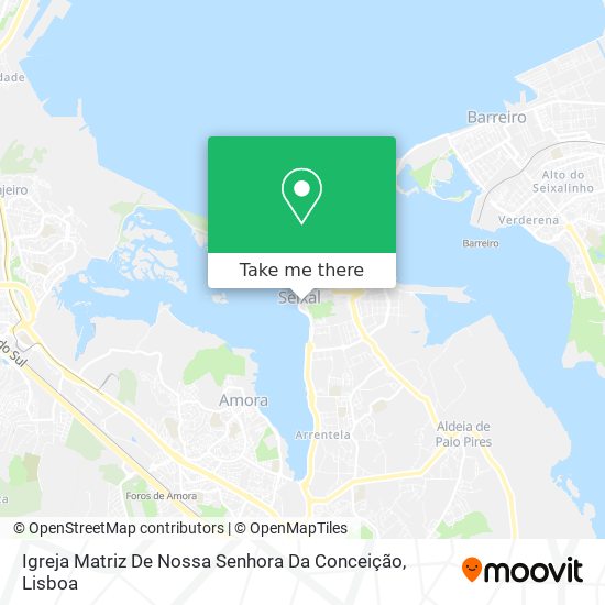 Igreja Matriz De Nossa Senhora Da Conceição mapa