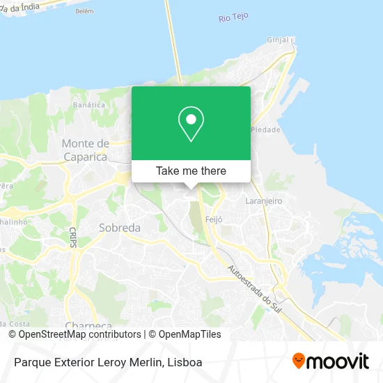 Parque Exterior Leroy Merlin map