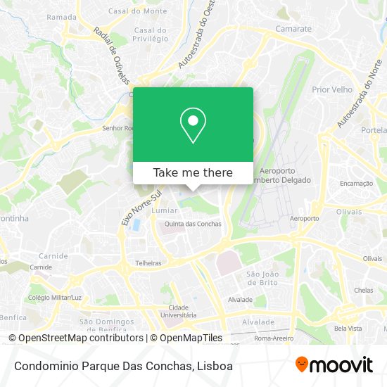 Condominio Parque Das Conchas map
