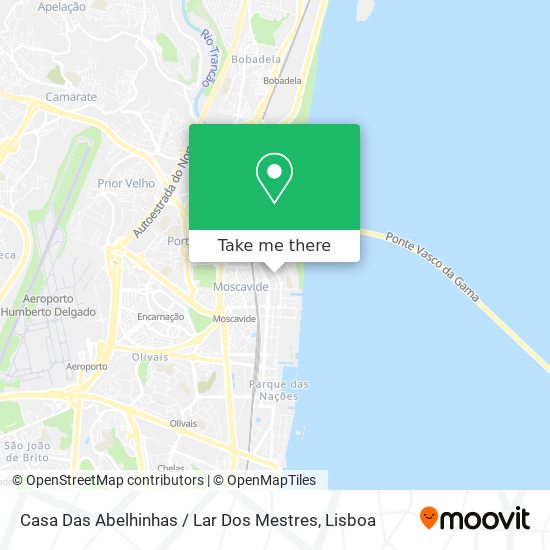 Casa Das Abelhinhas / Lar Dos Mestres map