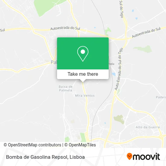 Bomba de Gasolina Repsol map