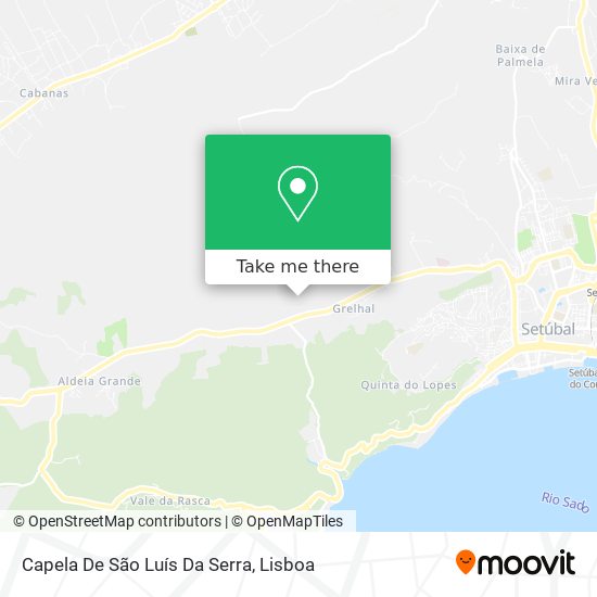 Capela De São Luís Da Serra map