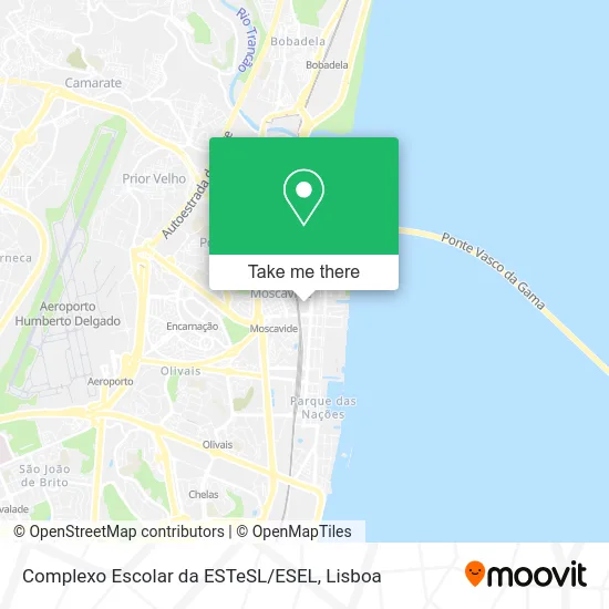 Complexo Escolar da ESTeSL / ESEL map
