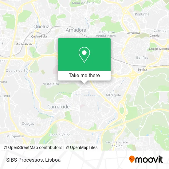 SIBS Processos mapa