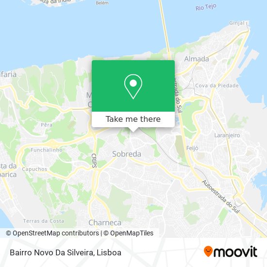Bairro Novo Da Silveira map