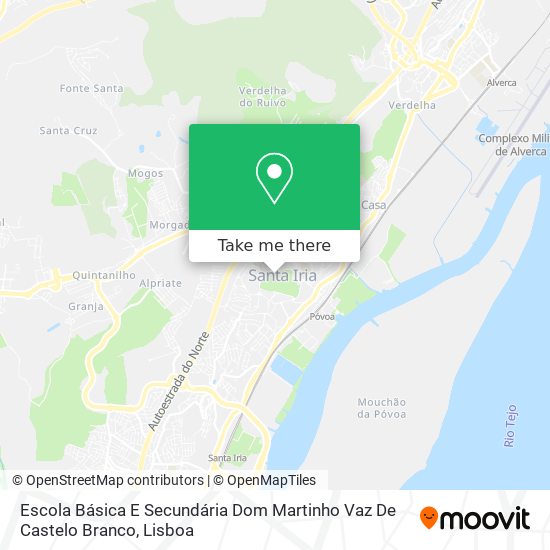 Escola Básica E Secundária Dom Martinho Vaz De Castelo Branco map