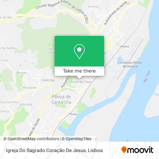 Igreja Do Sagrado Coração De Jesus map