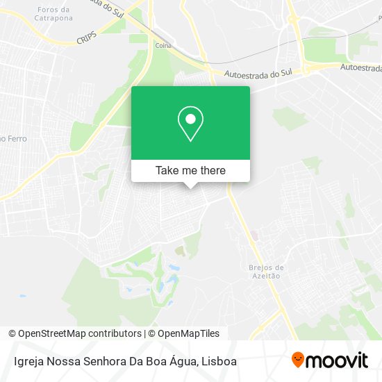 Igreja Nossa Senhora Da Boa Água map
