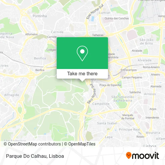 Parque Do Calhau map