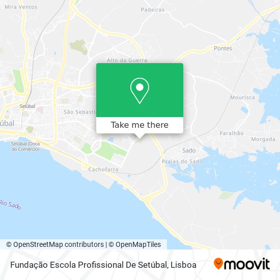 Fundação Escola Profissional De Setúbal map