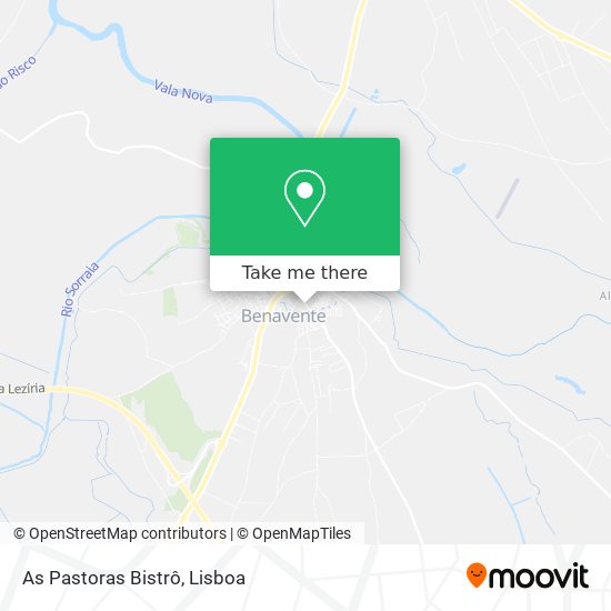 As Pastoras Bistrô map
