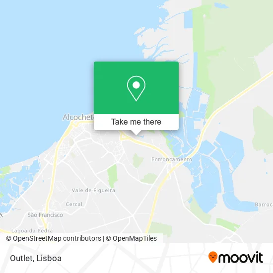 Outlet map