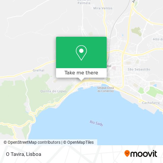 O Tavira map