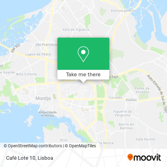 Café Lote 10 mapa