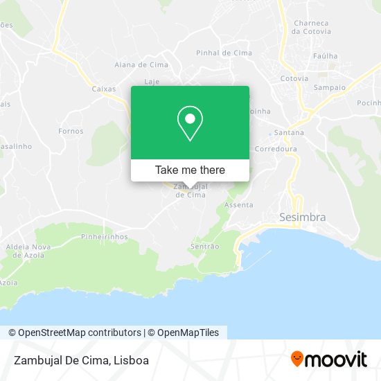 Zambujal De Cima mapa