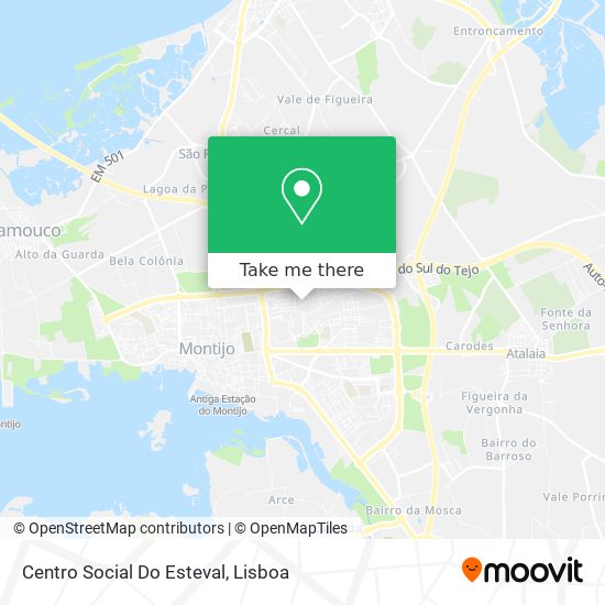 Centro Social Do Esteval mapa