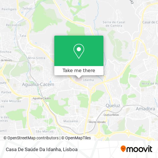 Casa De Saúde Da Idanha map