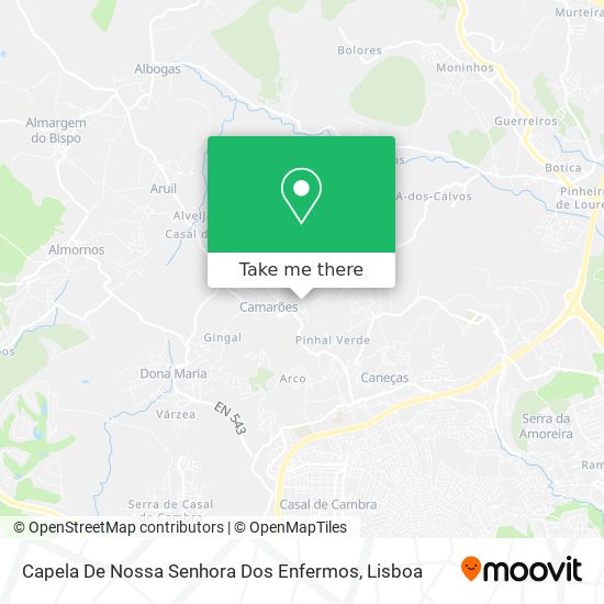 Capela De Nossa Senhora Dos Enfermos map