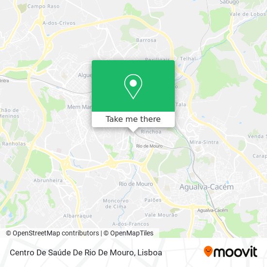 Centro De Saúde De Rio De Mouro map