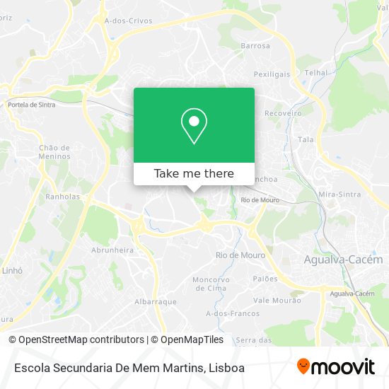 Escola Secundaria De Mem Martins map