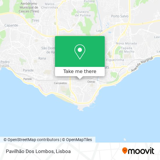 Pavilhão Dos Lombos map