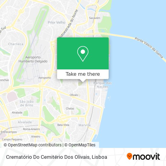 Crematório Do Cemitério Dos Olivais map