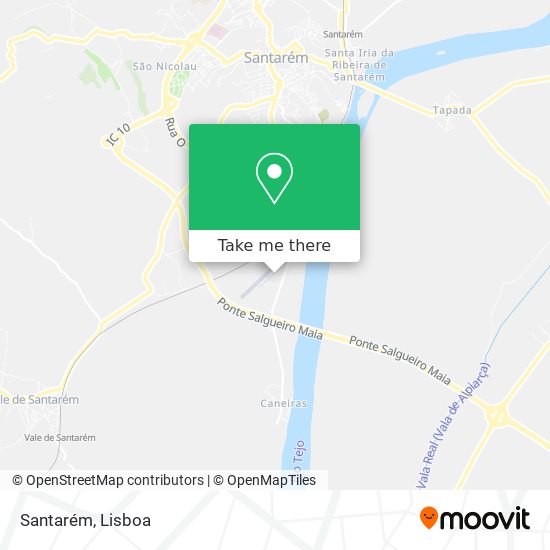 How to get to Betgol in Santarém by Bus?