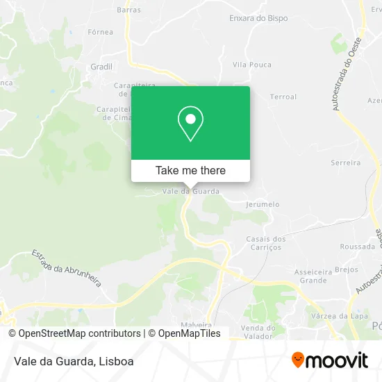 Vale da Guarda map