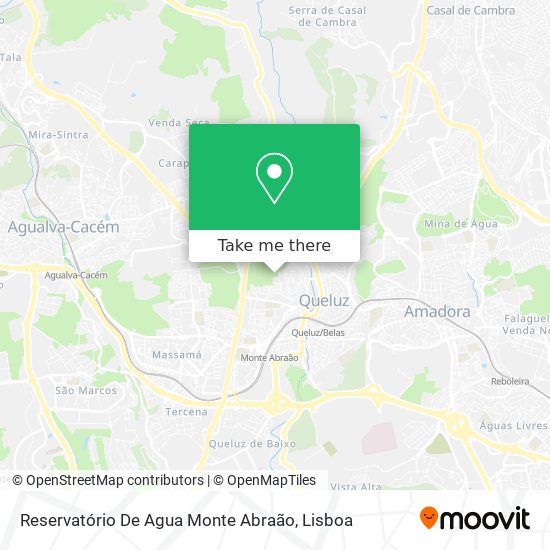 Reservatório De Agua Monte Abraão map