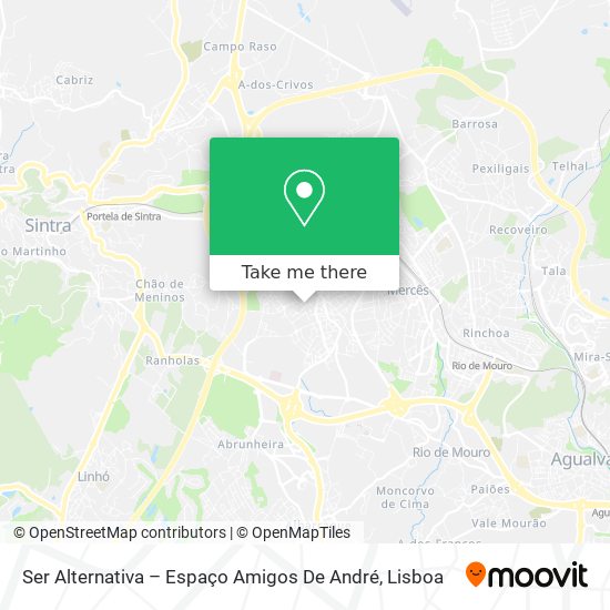 Ser Alternativa – Espaço Amigos De André map