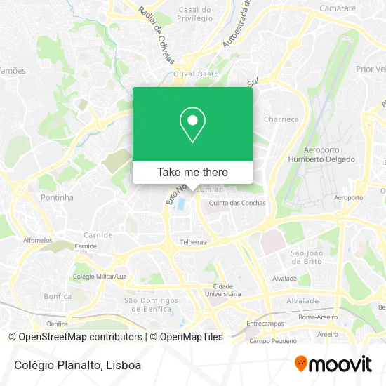 Colégio Planalto map