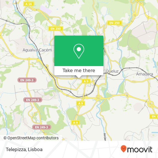 Telepizza map