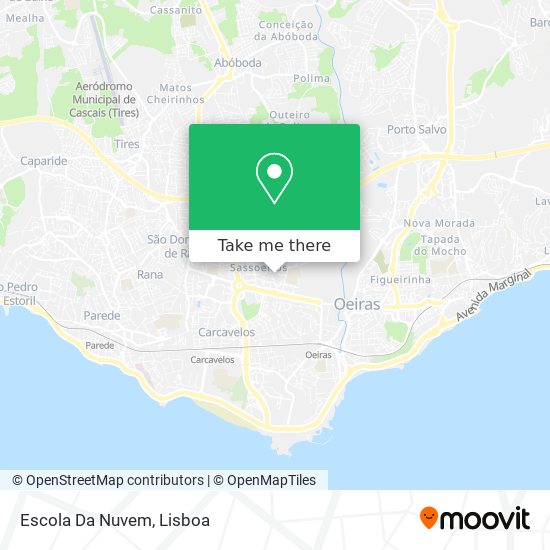 Escola Da Nuvem mapa