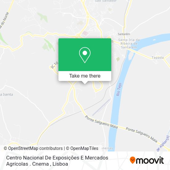 Centro Nacional De Exposições E Mercados Agrícolas . Cnema map