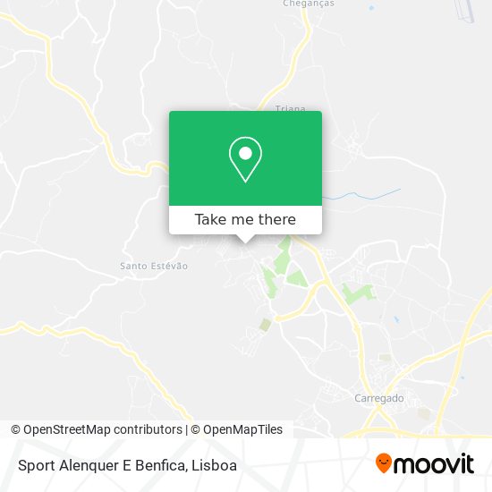 Sport Alenquer E Benfica map
