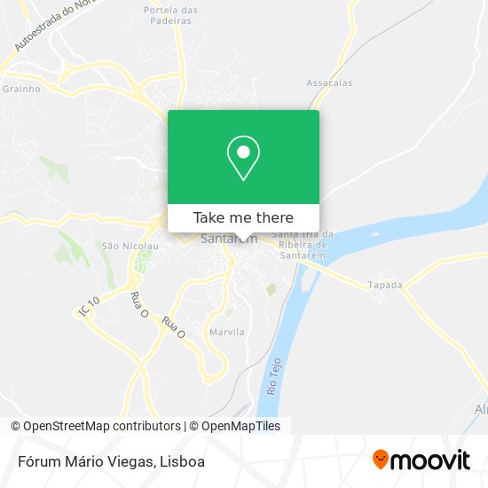 Fórum Mário Viegas map