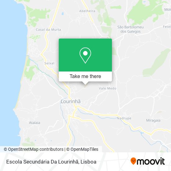 Escola Secundária Da Lourinhã map