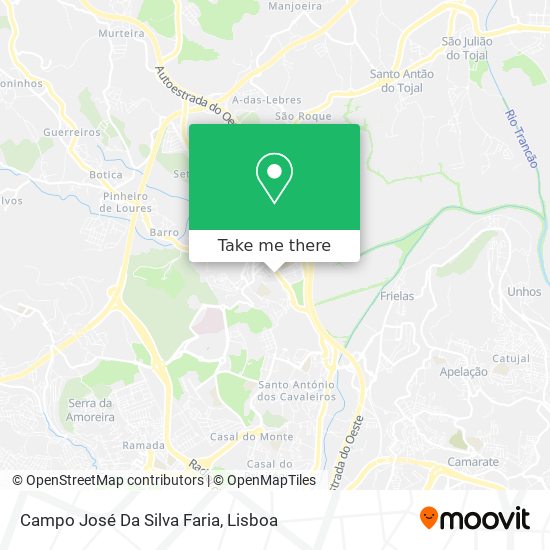 Campo José Da Silva Faria map